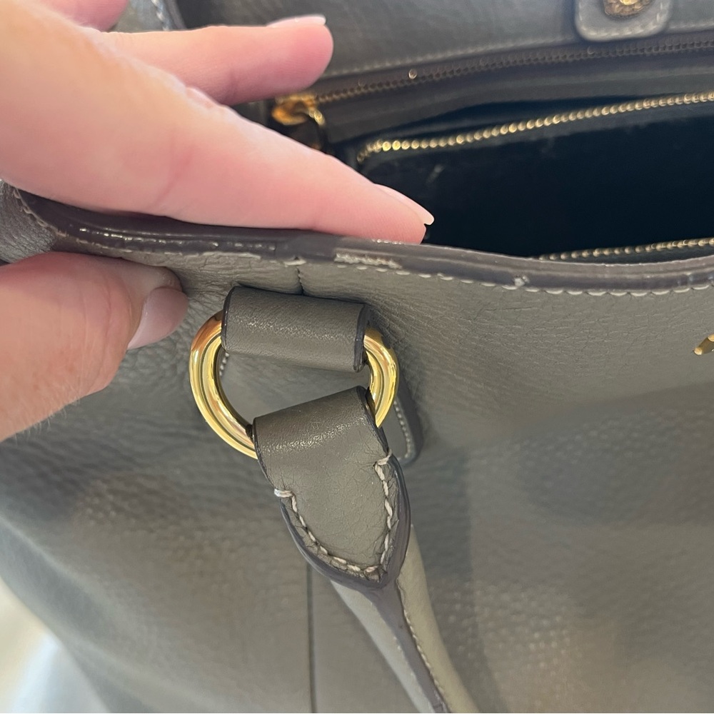 Prada - Vitello Daino Sacca 2 Manici in Argilla - Satchel / Crossbody / Tote Bag - Picture 13 of 16